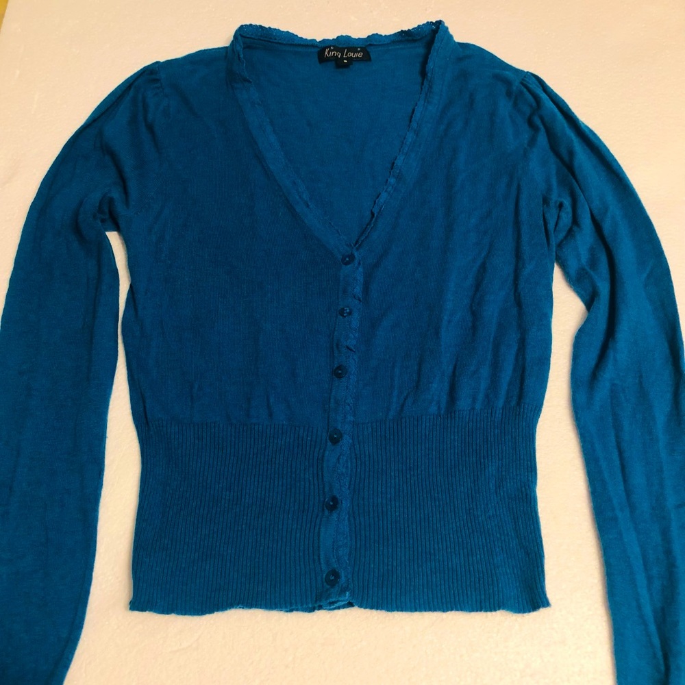 KING LOUIE CARDI V COCOON BCI, size S